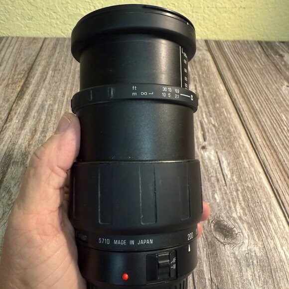 Tamron AF Aspherical LD 28-200mm 1:3.8.5.6 SuperZoom Lens Works 1 Cap READ - Picture 6 of 11